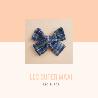 Barrettes super maxi noeud